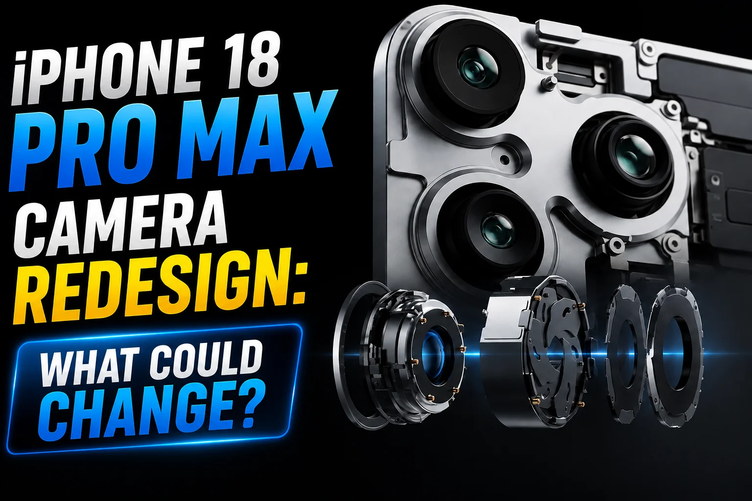 iPhone 18 Pro Max Camera: Is a Variable Aperture Finally Coming?