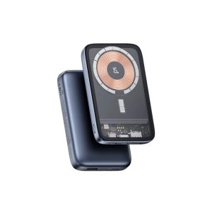 Usams US-CD184 PB67 Transparent Magnetic Wireless Power Bank (10000mAh, 15W)