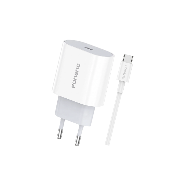 Foneng 20W GaN Charger With Type-C Cable (EU77)
