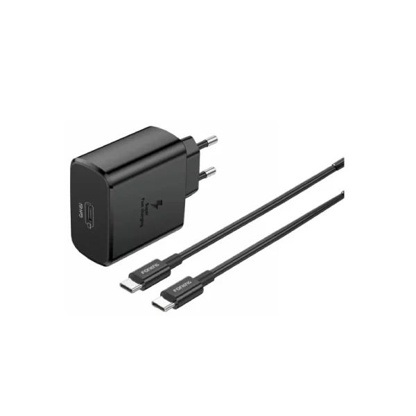 FONENG PD 45W GaN USB-C Wall Charger With Type-C Cable (EU62)